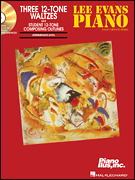 Three Twelve-Tone Waltzes with CD piano sheet music cover